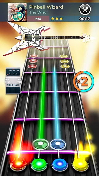 Скачать Guitar Band: Rock Battle [Взлом Много монет] APK на Андроид