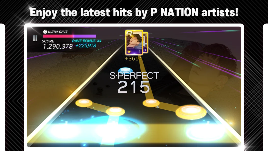 Скачать SuperStar P NATION [Взлом Много монет] APK на Андроид