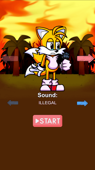 Скачать FNF mods Tails [Взлом Бесконечные монеты] APK на Андроид