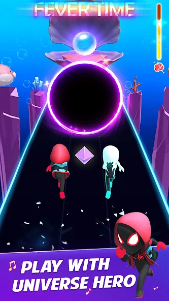 Скачать Universe Hero 3D - Music&Swing [Взлом Много монет] APK на Андроид