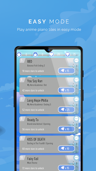 Скачать Piano Anime Tiles Music [Взлом Бесконечные монеты] APK на Андроид