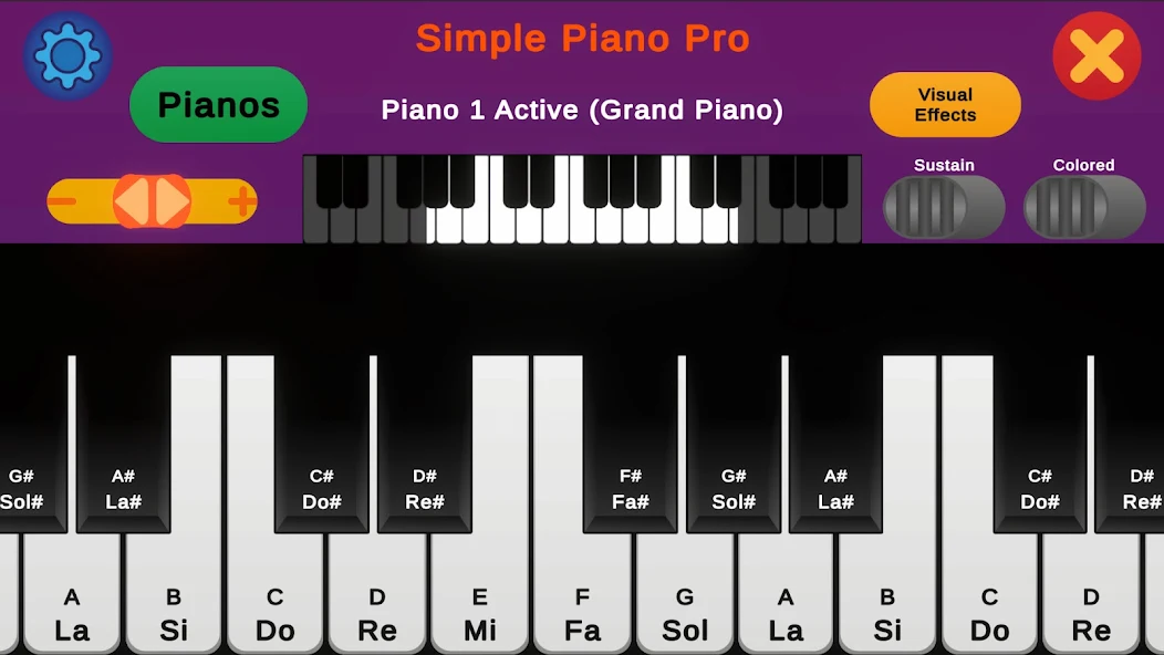 Скачать Simple Piano Pro [Взлом Много монет] APK на Андроид