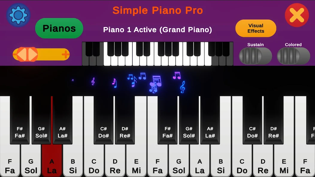 Скачать Simple Piano Pro [Взлом Много монет] APK на Андроид