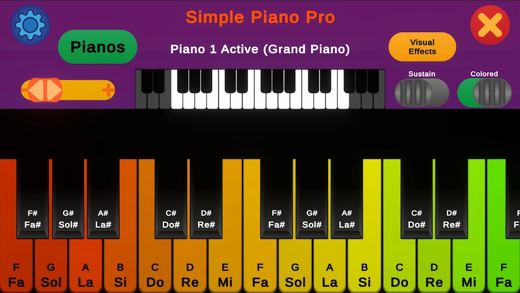 Скачать Simple Piano Pro [Взлом Много монет] APK на Андроид