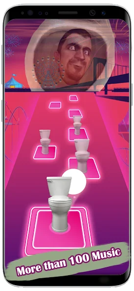 Скачать Skibidi Toilet Tiles Hop Piano [Взлом Много монет] APK на Андроид