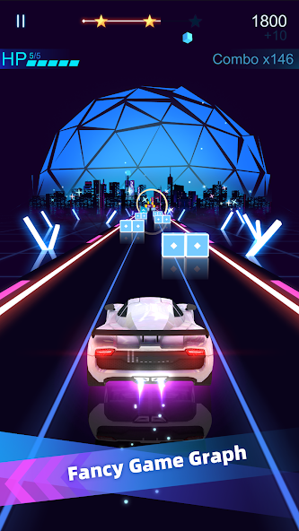 Скачать Music Racing GT: EDM & Cars [Взлом Много монет] APK на Андроид