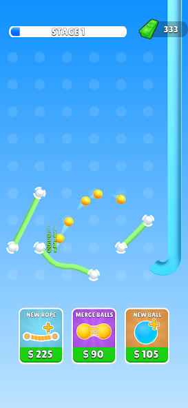 Скачать Balls'n Ropes [Взлом Много монет] APK на Андроид