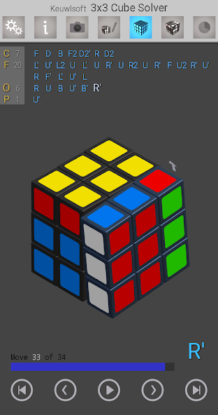 Скачать 3x3 Cube Solver [Взлом Бесконечные монеты] APK на Андроид