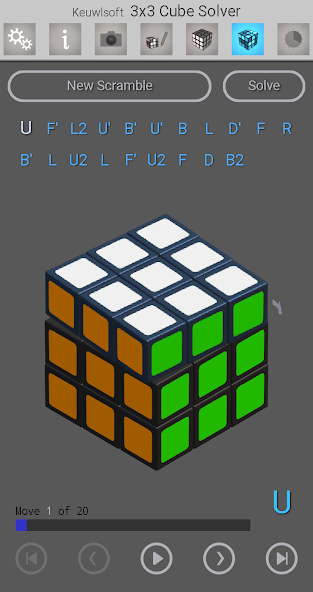 Скачать 3x3 Cube Solver [Взлом Бесконечные монеты] APK на Андроид