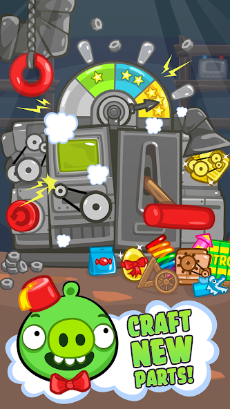 Скачать Bad Piggies HD [Взлом Бесконечные монеты] APK на Андроид