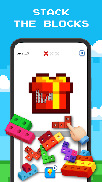 Скачать Blockin' Color - Block Puzzle [Взлом Много монет] APK на Андроид