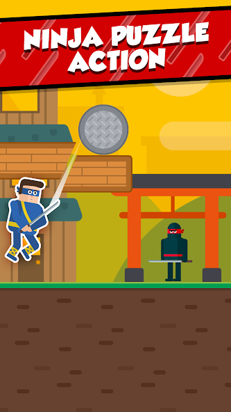 Скачать Mr Ninja - Slicey Puzzles [Взлом Бесконечные деньги] APK на Андроид