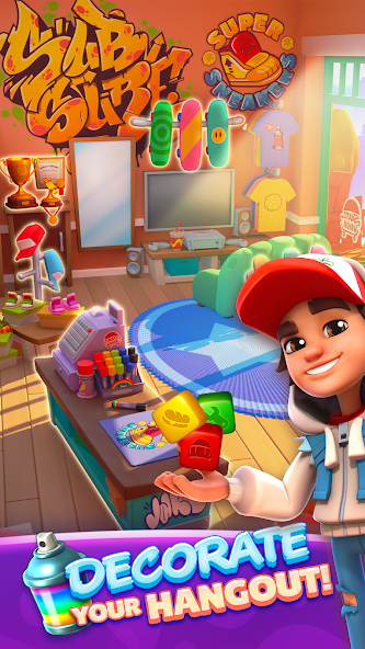 Скачать Subway Surfers Blast [Взлом Бесконечные монеты] APK на Андроид