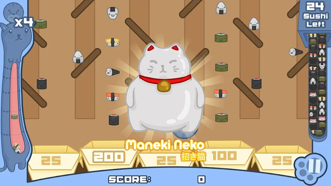 Скачать Sushi Cat [Взлом Много монет] APK на Андроид