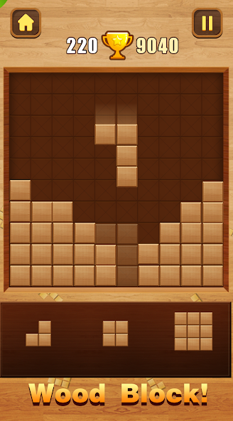 Скачать Wood Block Puzzle [Взлом Много денег] APK на Андроид