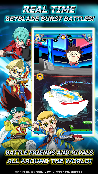 Скачать Beyblade Burst Rivals [Взлом Бесконечные деньги] APK на Андроид