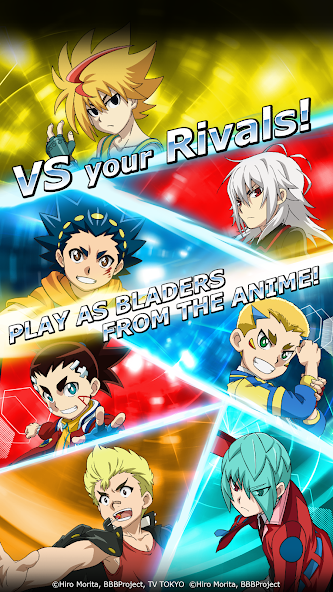 Скачать Beyblade Burst Rivals [Взлом Бесконечные деньги] APK на Андроид