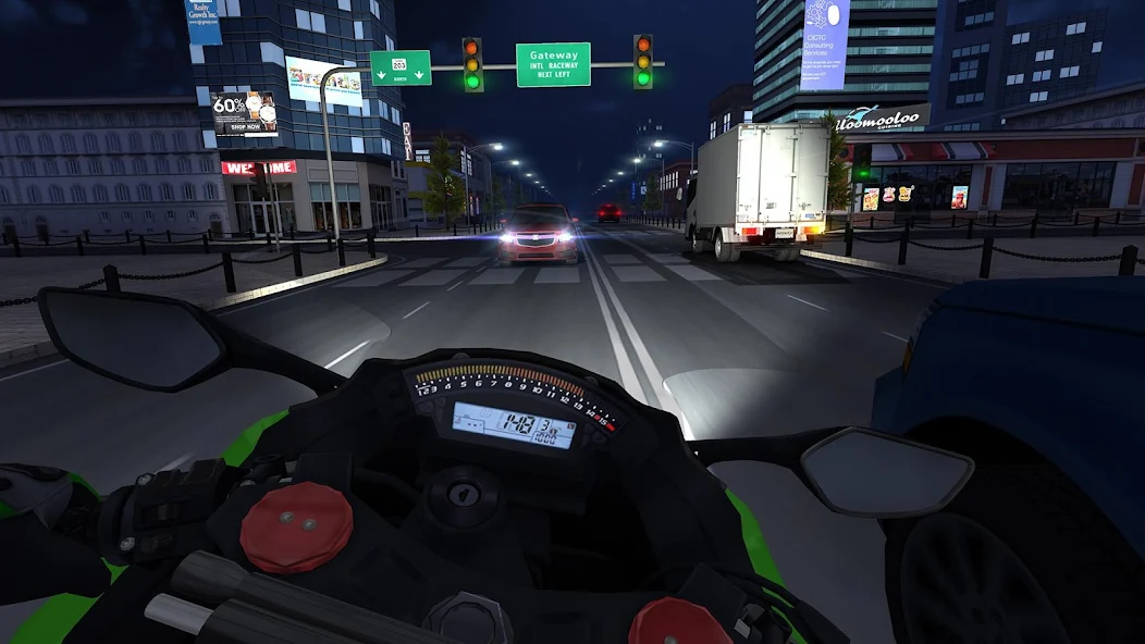 Скачать Traffic Rider [Взлом Бесконечные монеты] APK на Андроид