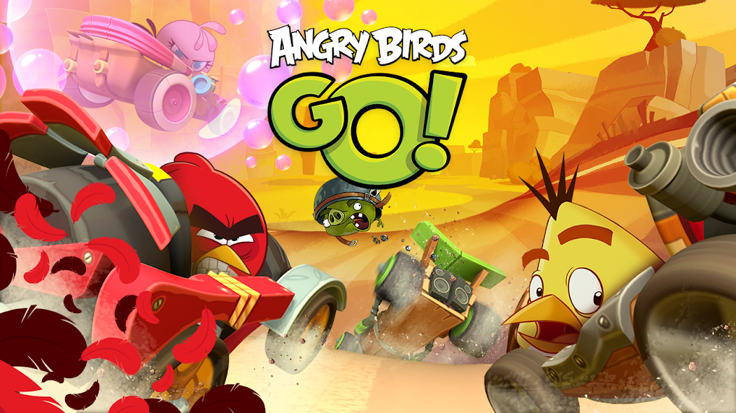Скачать Angry Birds Go! [Взлом Много монет] APK на Андроид
