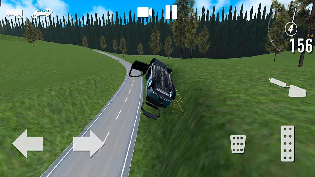 Скачать Car Crash Simulator: Accident [Взлом Бесконечные деньги] APK на Андроид