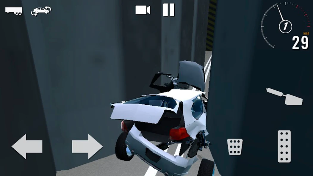 Скачать Car Crash Simulator: Accident [Взлом Бесконечные деньги] APK на Андроид