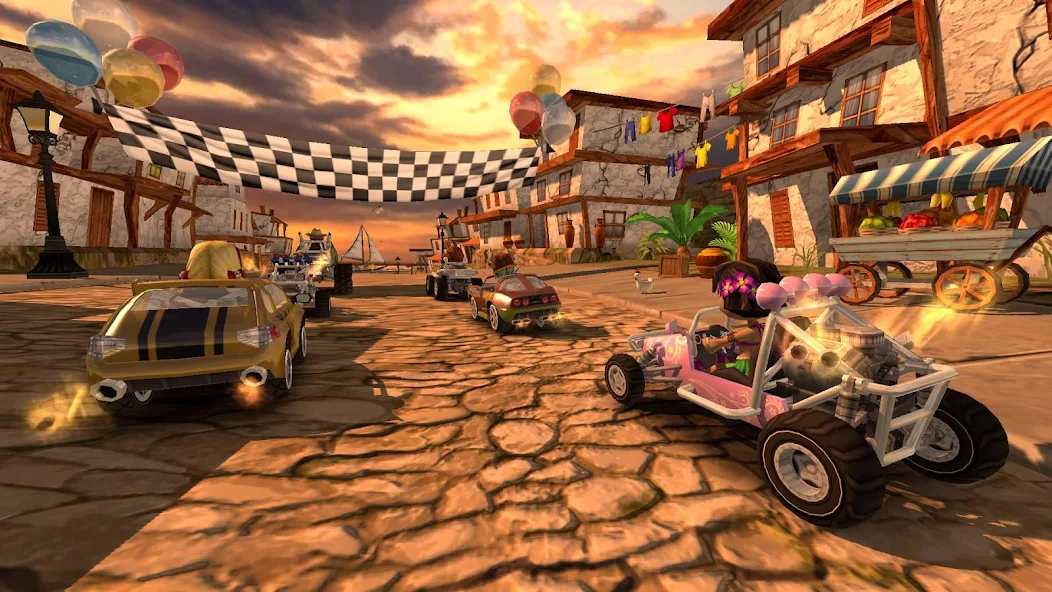 Скачать Beach Buggy Racing [Взлом Много денег] APK на Андроид