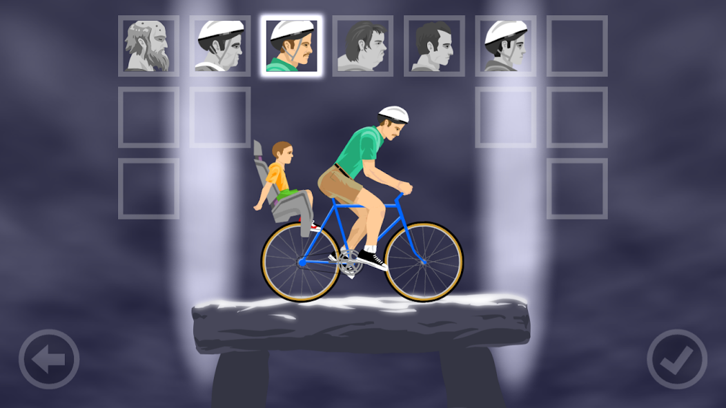 Скачать Happy Wheels [Взлом Бесконечные деньги] APK на Андроид