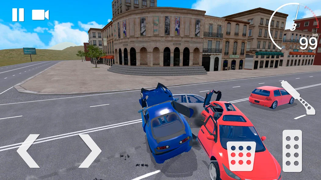 Скачать Traffic Crashes Car Crash [Взлом Много денег] APK на Андроид