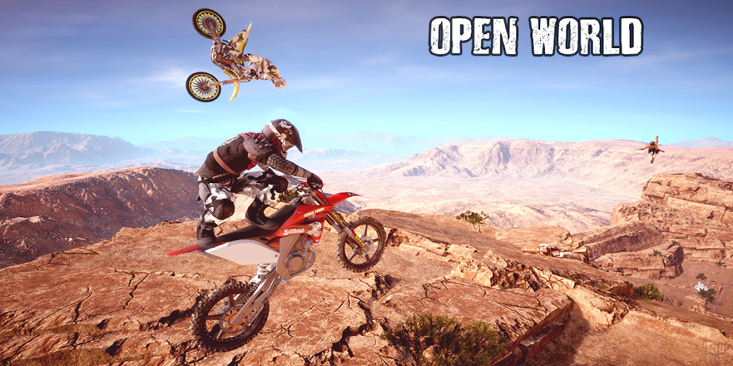 Скачать Dirt MX Bikes KTM Motocross 3D [Взлом Много монет] APK на Андроид