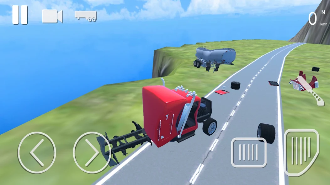 Скачать Truck Crash Simulator Accident [Взлом Много денег] APK на Андроид