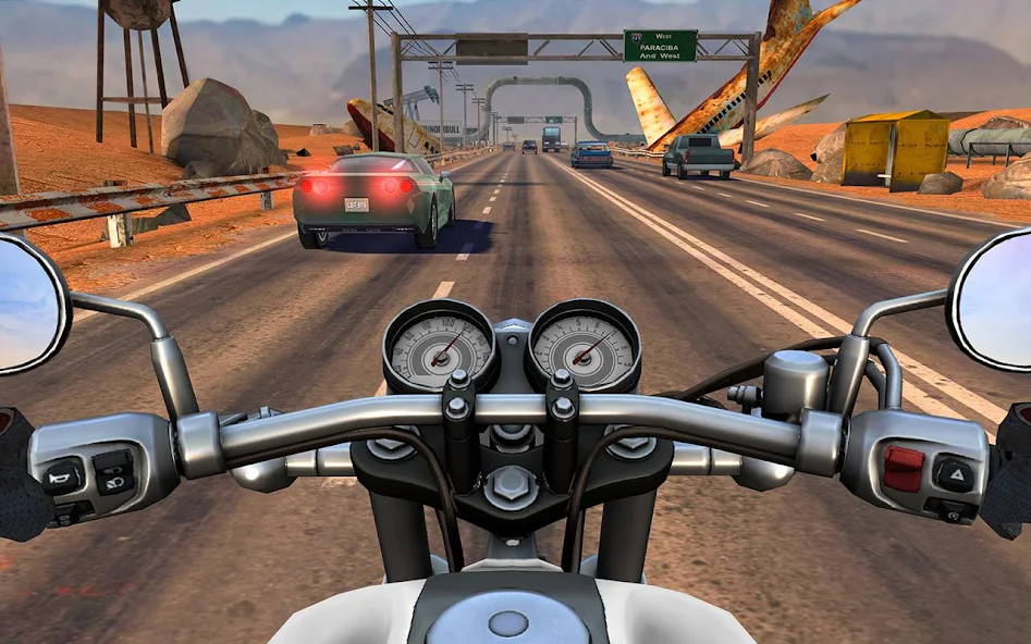 Скачать Moto Rider GO: Highway Traffic [Взлом Бесконечные деньги] APK на Андроид