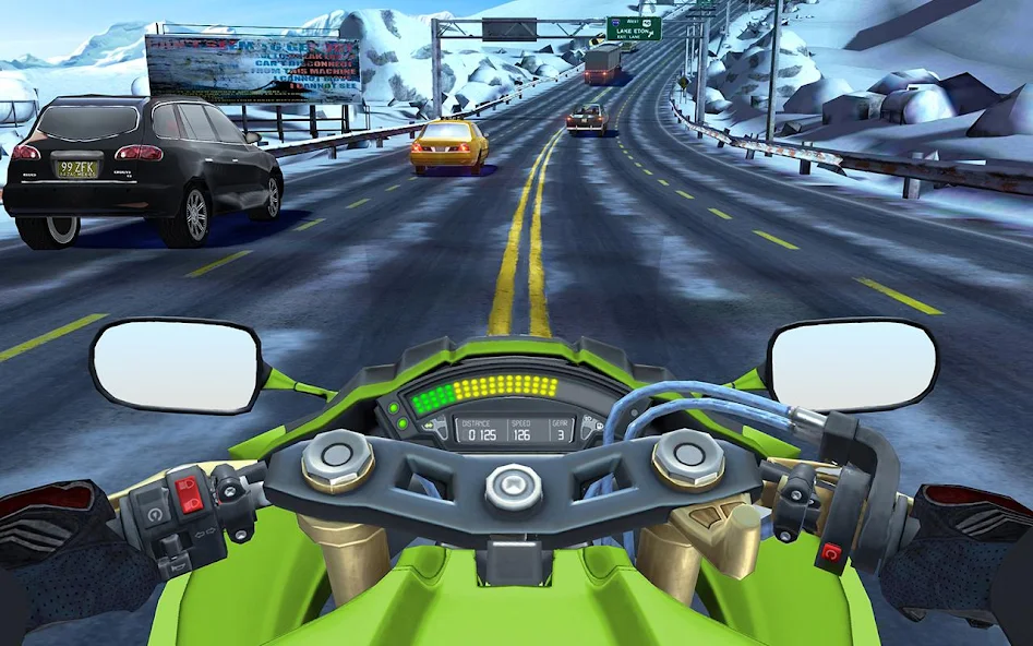 Скачать Moto Rider GO: Highway Traffic [Взлом Бесконечные деньги] APK на Андроид