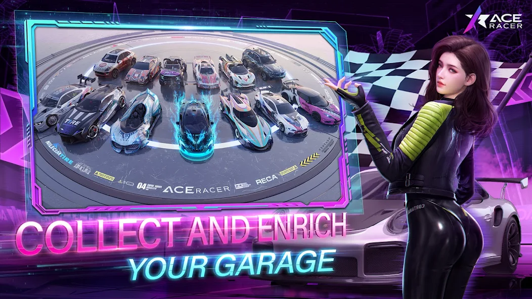 Скачать Ace Racer [Взлом Много монет] APK на Андроид