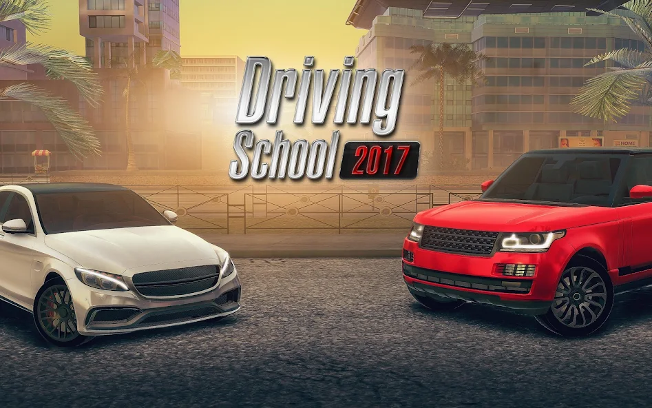 Скачать Driving School 2017 [Взлом Бесконечные деньги] APK на Андроид