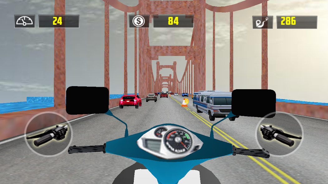 Скачать Traffic Rider+ [Взлом Много монет] APK на Андроид