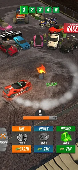 Скачать Drift 2 Drag [Взлом Бесконечные деньги] APK на Андроид