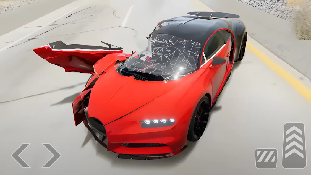 Скачать Stunt Car Crash [Взлом Много монет] APK на Андроид