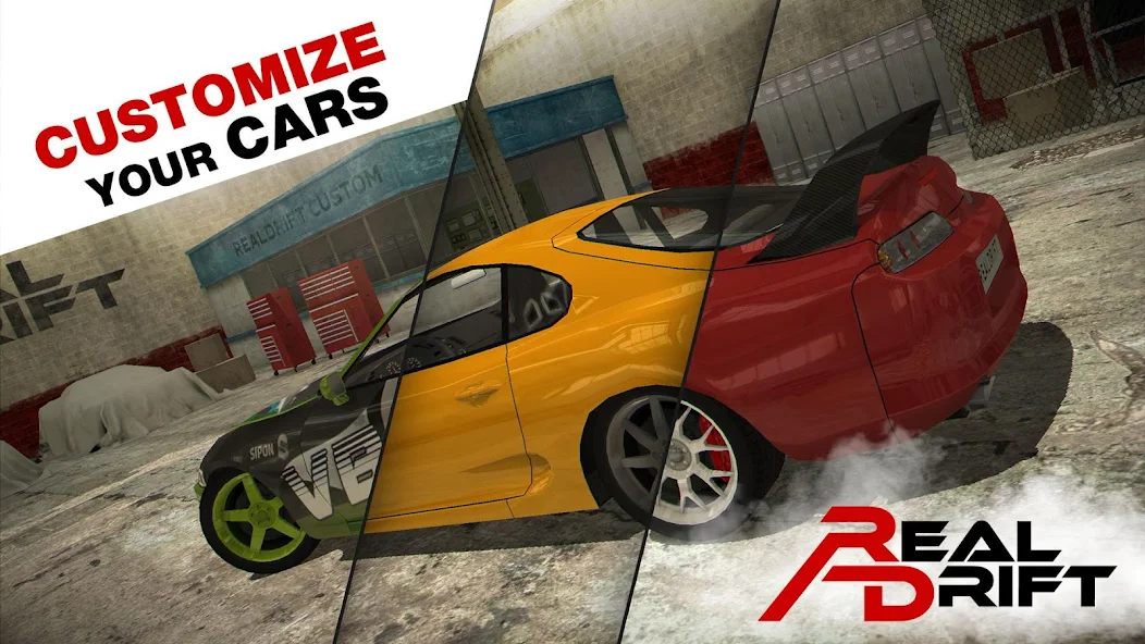 Скачать Real Drift Car Racing Lite [Взлом Много денег] APK на Андроид