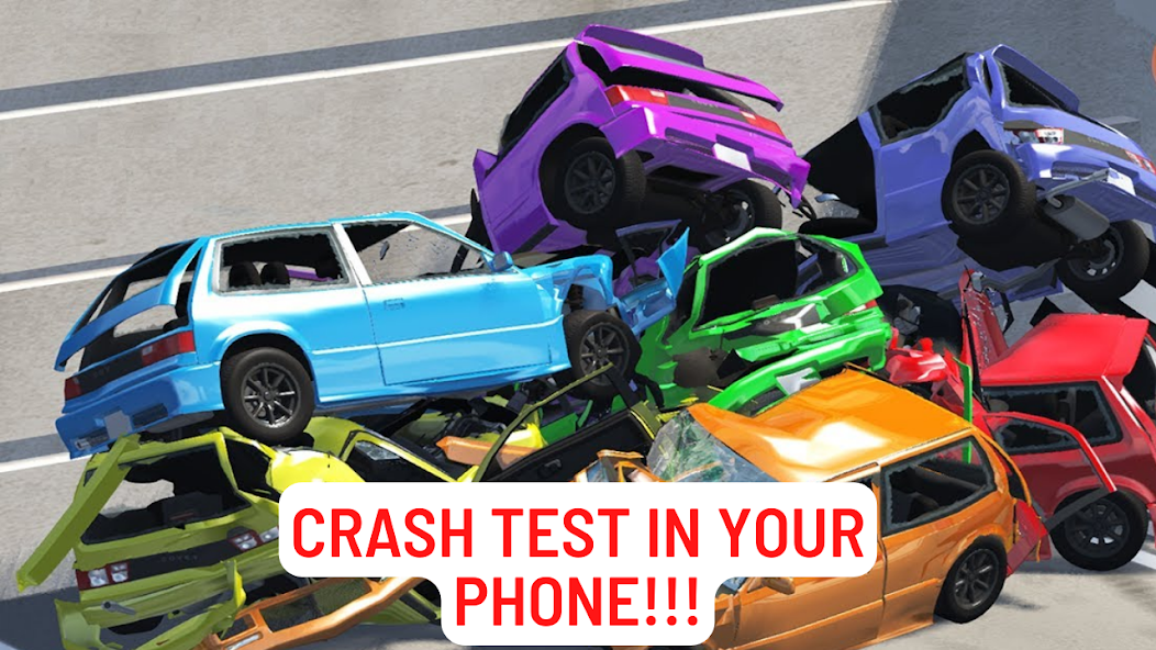 Скачать Car Crashing Simulator [Взлом Бесконечные монеты] APK на Андроид