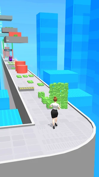 Скачать Money Run 3D [Взлом Бесконечные деньги] APK на Андроид