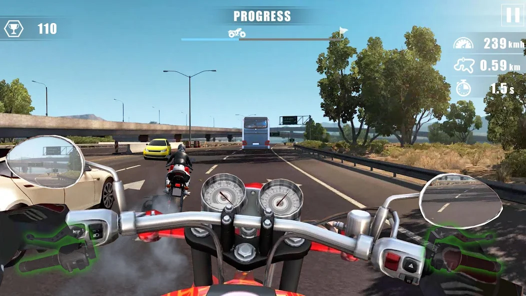 Скачать Moto Bike Race : Driving Car [Взлом Много денег] APK на Андроид