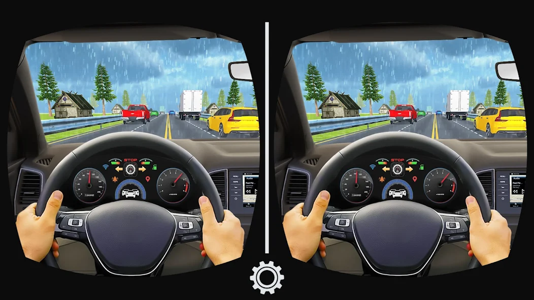 Скачать VR Traffic Racing In Car Drive [Взлом Много денег] APK на Андроид