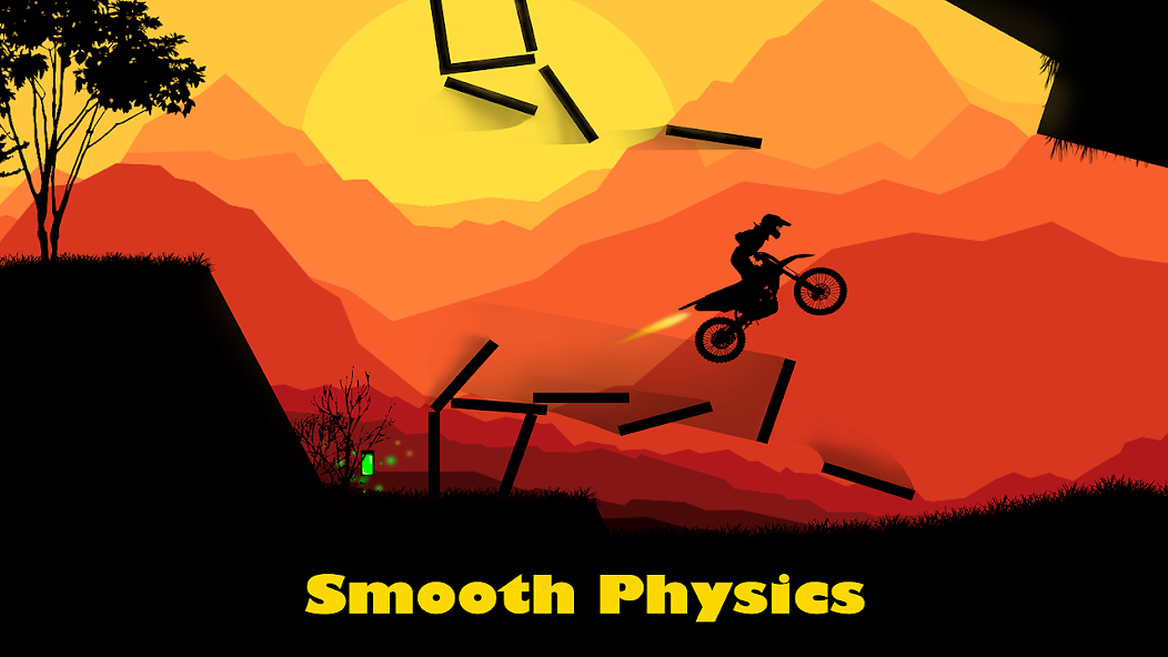 Скачать Sunset Bike Racer - Motocross [Взлом Бесконечные монеты] APK на Андроид