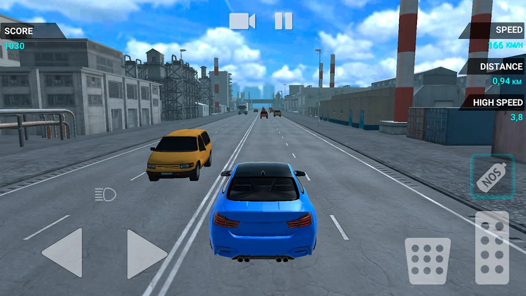 Скачать Traffic Racer Speeding Highway [Взлом Много монет] APK на Андроид