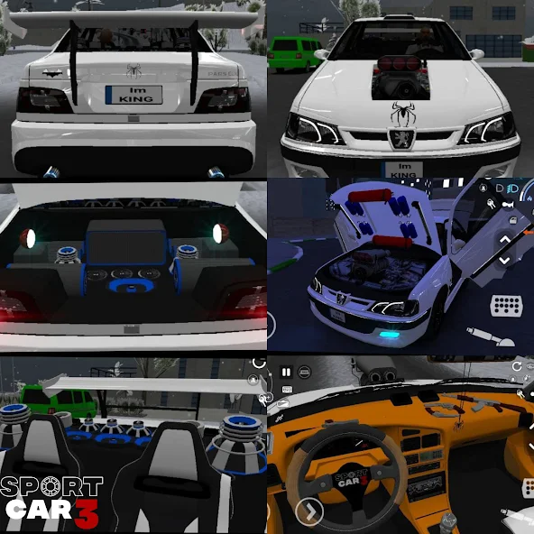 Скачать Sport car 3 : Taxi & Police -  [Взлом Бесконечные монеты] APK на Андроид