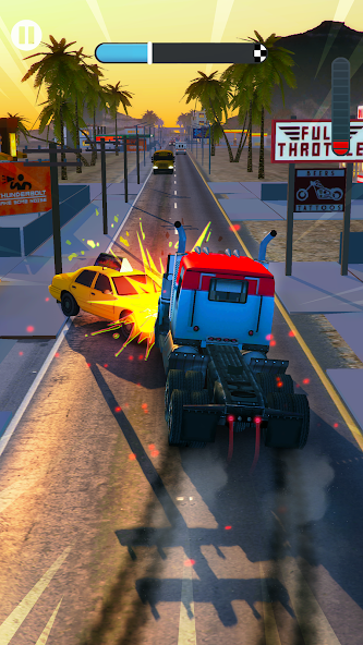 Скачать Rush Hour 3D: Гонки и Машины [Взлом Бесконечные монеты] APK на Андроид