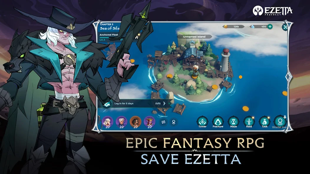 Скачать Ezetta Prophecy [Взлом Бесконечные деньги] APK на Андроид