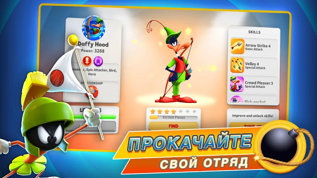 Скачать Looney Tunes™ БЕЗУМНЫЙ МИР [Взлом Много денег] APK на Андроид