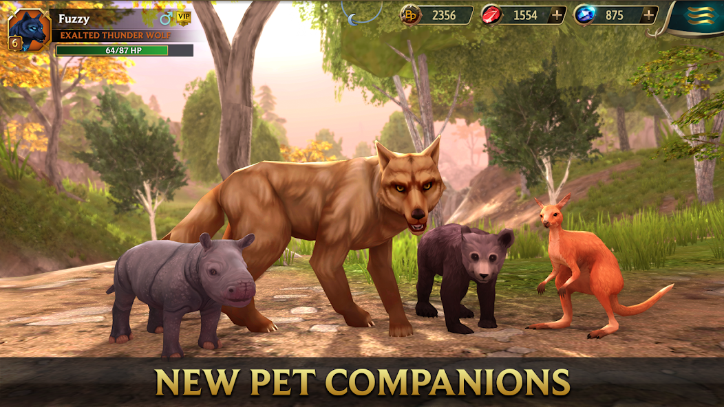 Скачать Wolf Tales - Wild Animal Sim [Взлом Бесконечные деньги] APK на Андроид