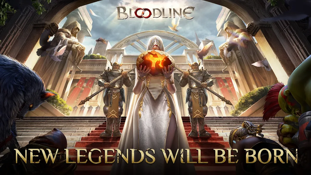 Скачать Bloodline: Heroes of Lithas [Взлом Бесконечные монеты] APK на Андроид